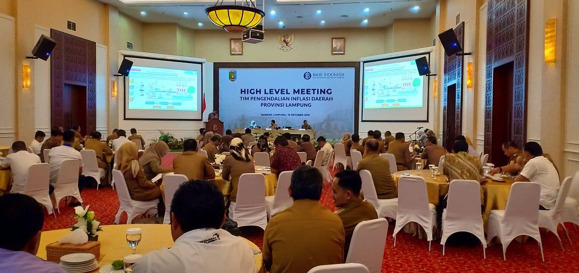 Gubernur Lampung Beri Masukan Tekan Inflasi