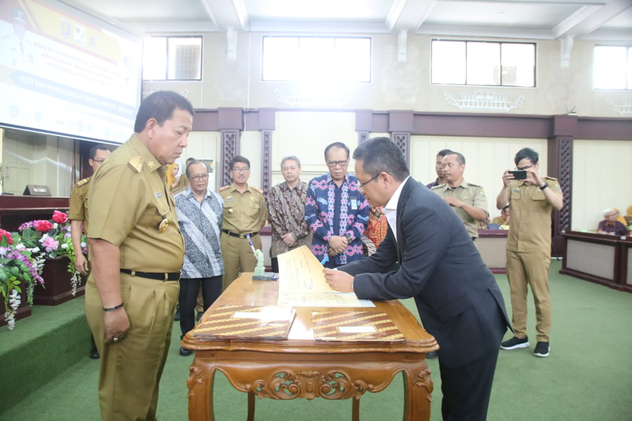 Inovasikan Pembangunan, Pemprov Lampung Gandeng PTN dan PTS