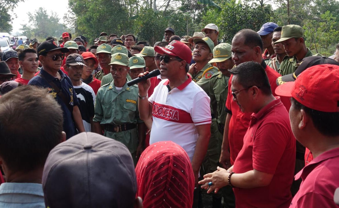 Bangun Drainase, Pemkab Lamteng Cari Bantuan ke Pusat