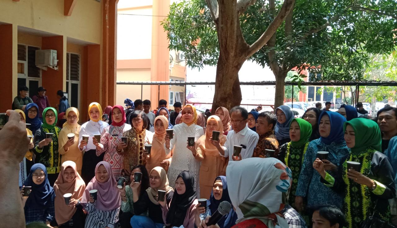 Populerkan Robusta Lampung ke Mahasiswi, Unila Ambil Bagian Festival Kopi 2019