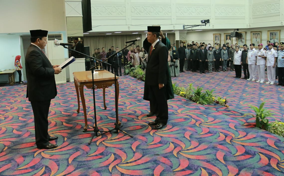 Gubernur Lampung Lantik Sekprov Definitif
