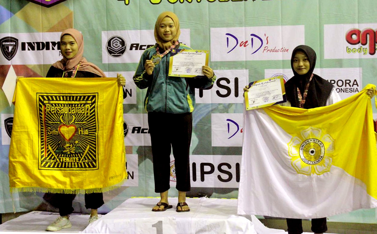 Pesilat PSHT Lampung Juara Nasional BOC 5 Menpora Cup