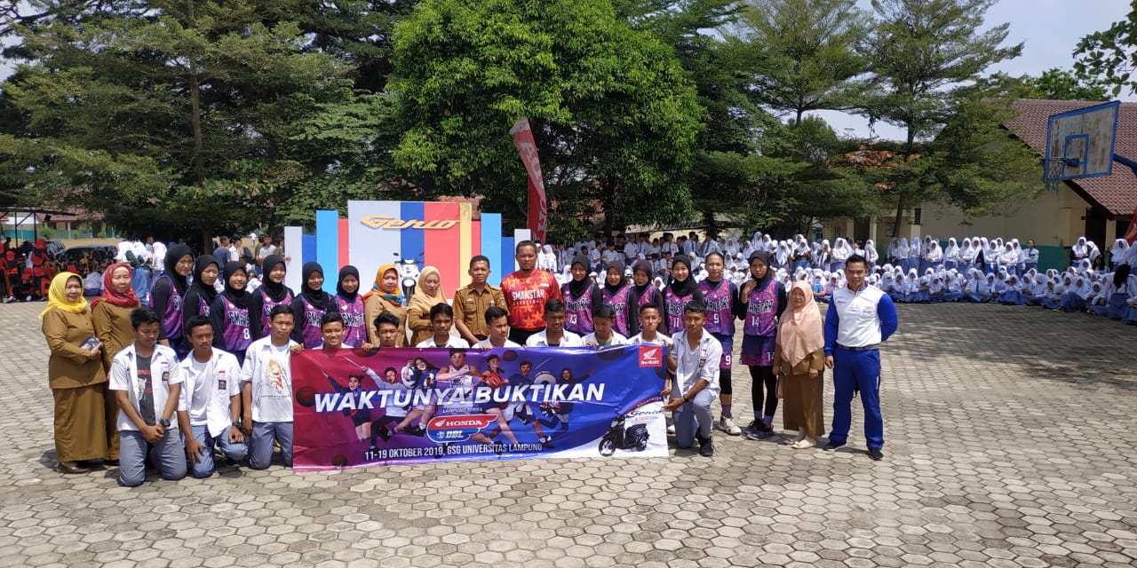 SMAN 1 Natar Jadi Penutup Roadshow Honda DBL