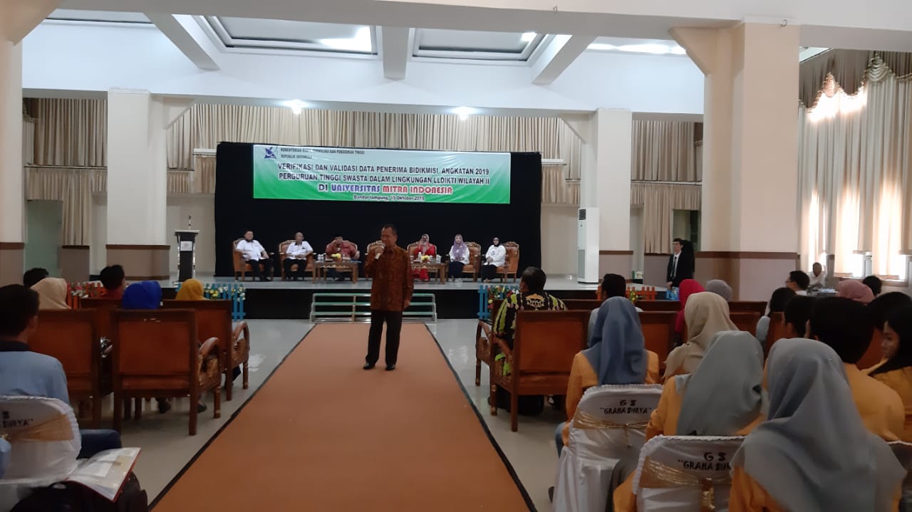 Ratusan Mahasiswa Baru Bidikmisi Hadir di Umitra Lampung