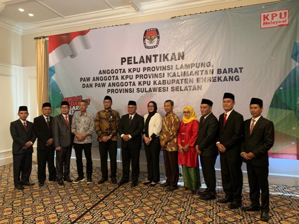 Selamat, Ketua KPU Lampung Jatuh Pada Erwan Bustami
