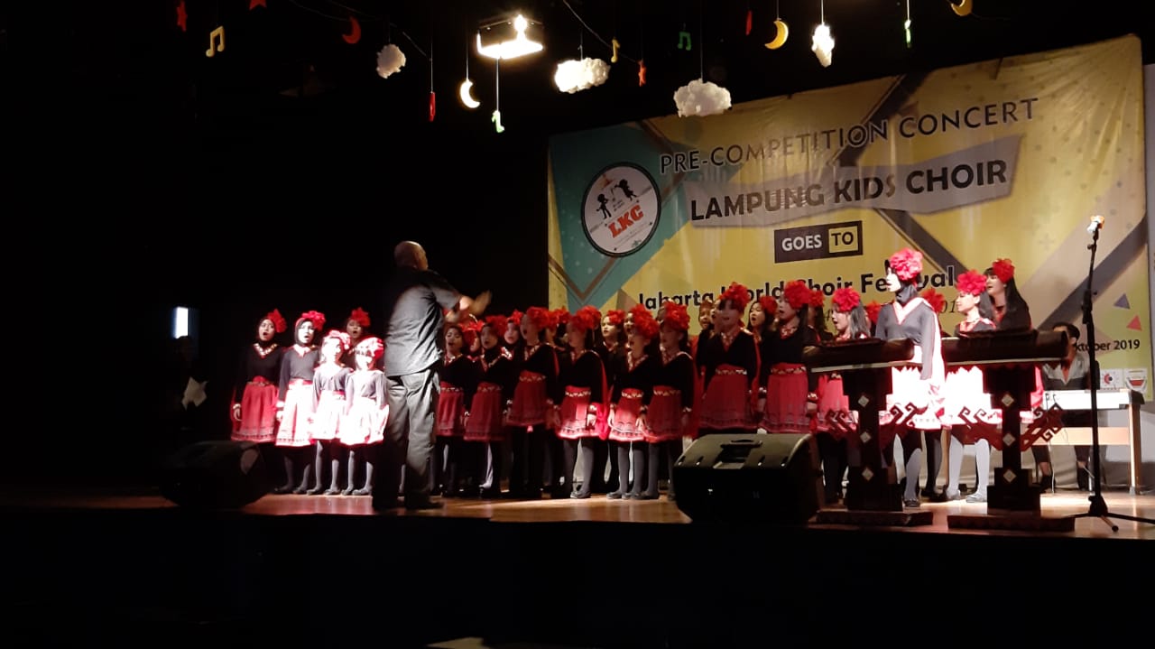 Pre Competition Concert Lampung Kids Choir Undang Decak Kagum