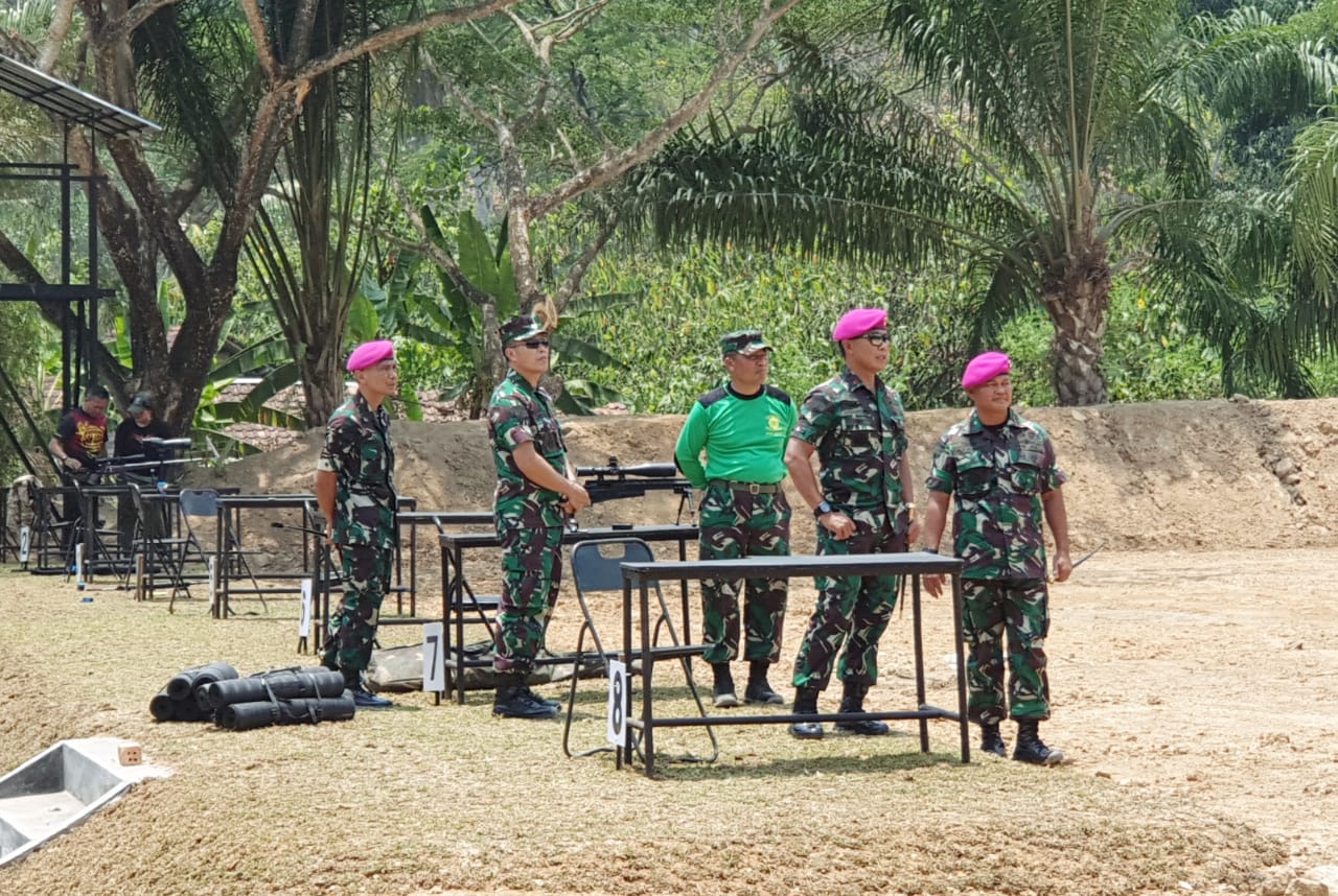 Dankormar Tinjau Lokasi Lomba Binsat Korps Marinir