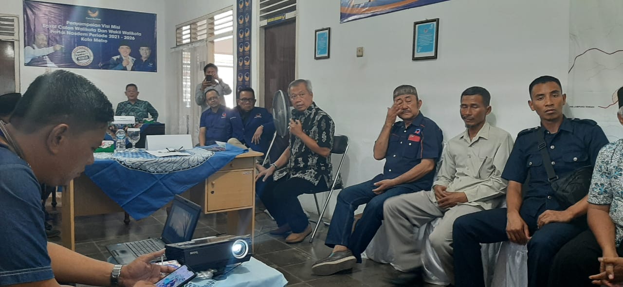 Bacalon Wakil Wali Kota Satu Ini Sampaikan Visi-Misi Diwakilkan sang Ayah