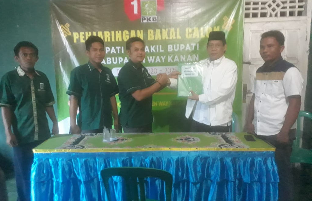 Dari PAN, Juprius Ikut Penjaringan PKB dan Nasdem Waykanan