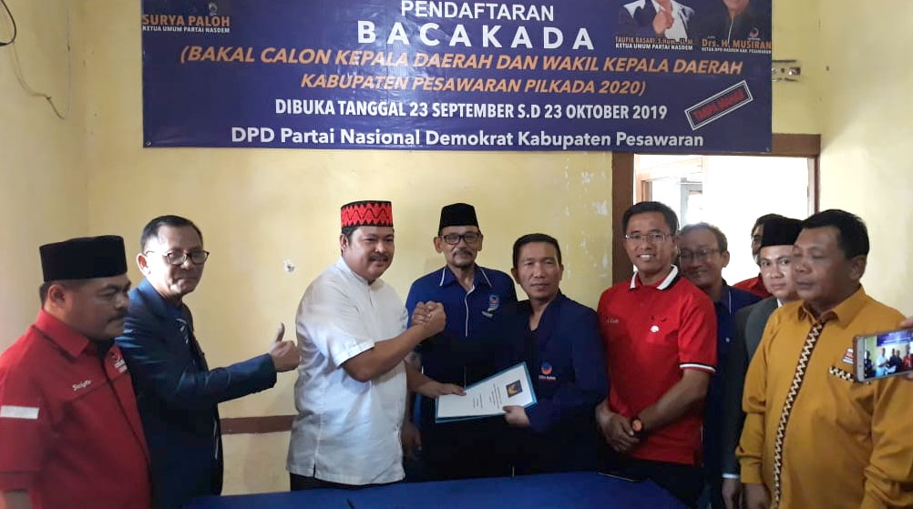 PDIP Pesawaran Bergerak, Bangun Komunikasi Politik Dengan 7 Parpol