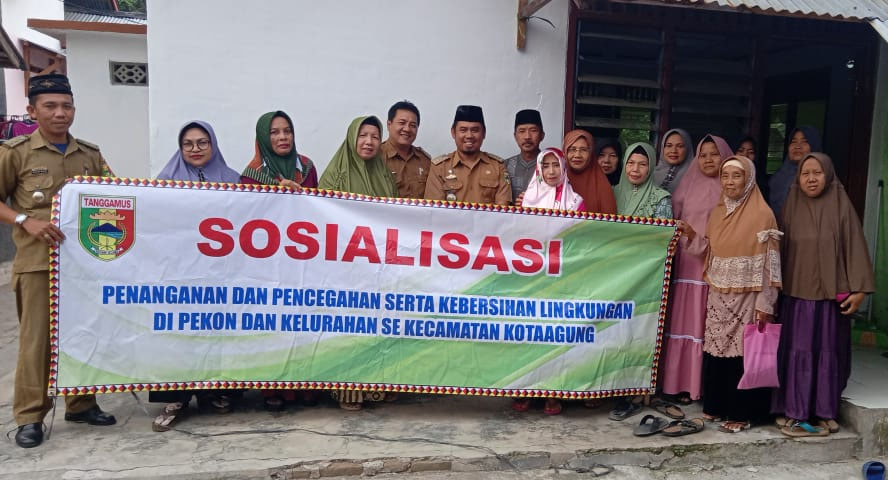 Tingkatkan Sosialisasi Kebersihan Lingkungan di Kotaagung