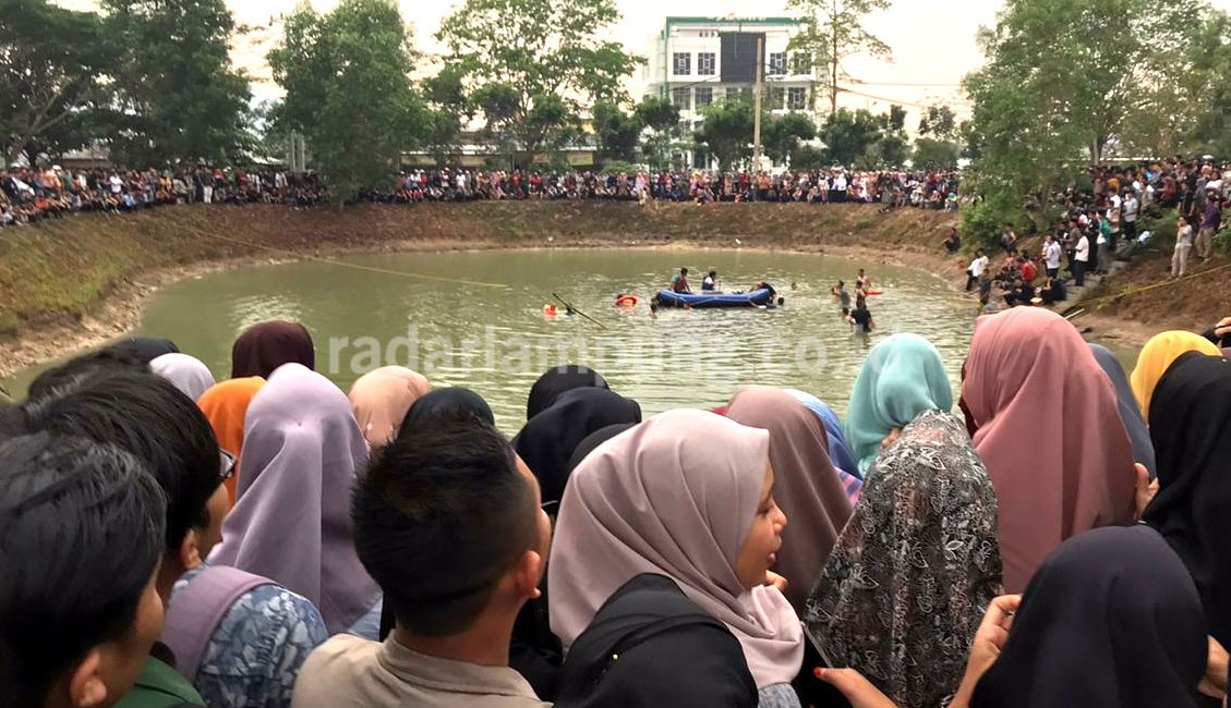 Rayakan Ultah, Dua Mahasiswa UIN Raden Intan Tewas Tenggelam