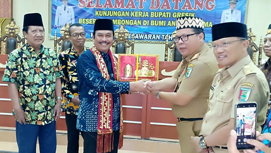 Wabup Gresik Kunjungi Pesawaran, Ini Kesannya