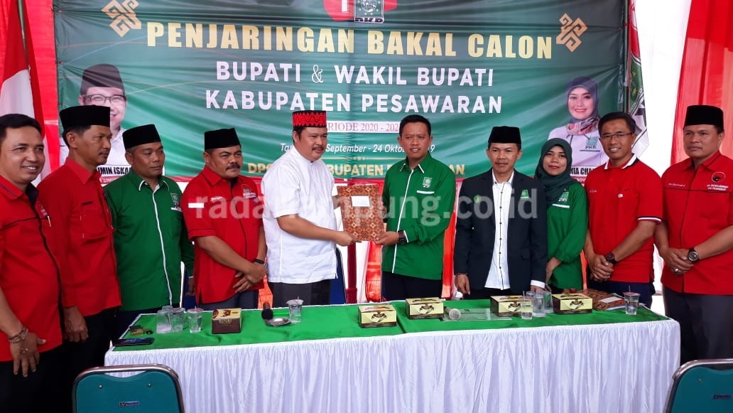 Bangun Koalisi Pesawaran Hebat, Nasir Ikut penjaringan DPC PKB