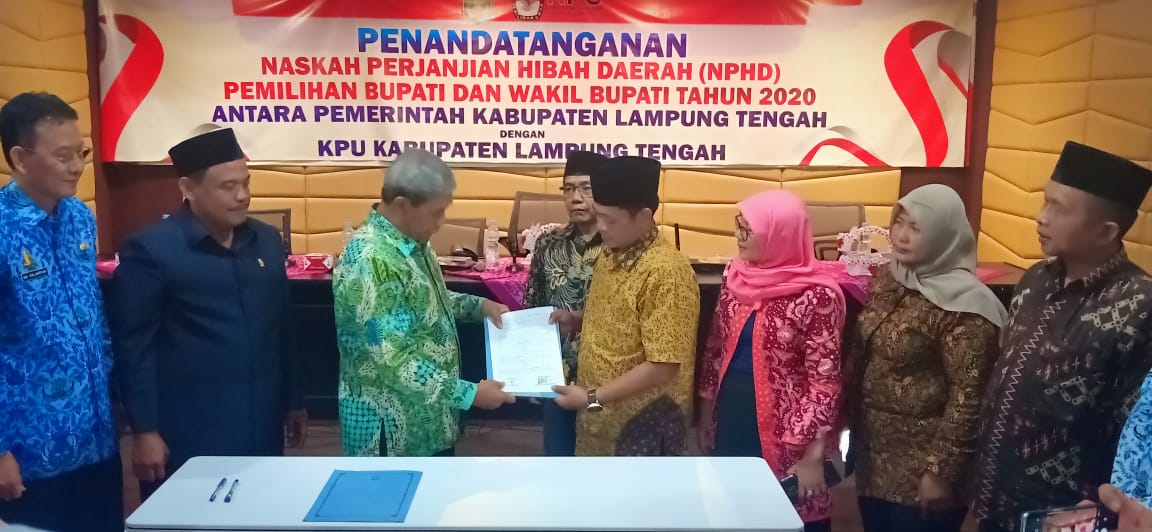 Selenggarakan Pilbup, Anggaran KPU Lamteng  Rp48,75 M