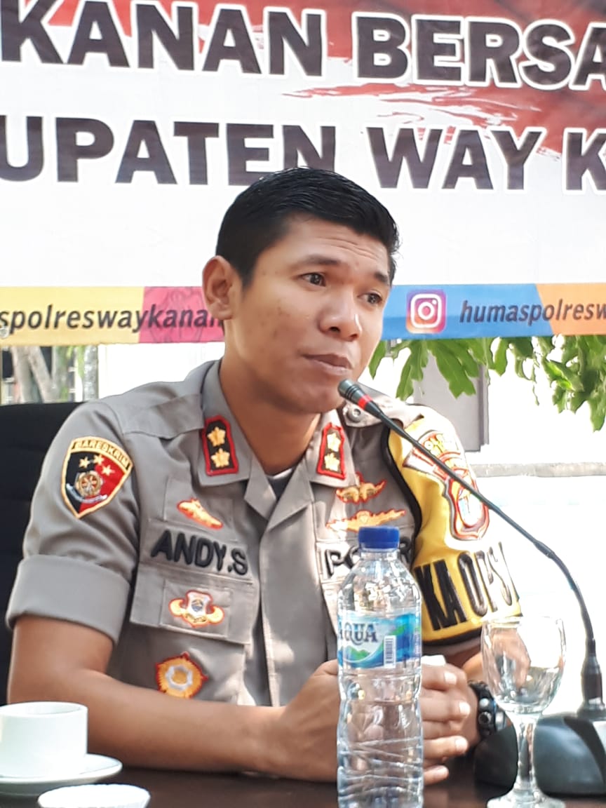 Gandeng Cipta Kondisi Kondusif, Kapolres Waykanan Gandeng Media