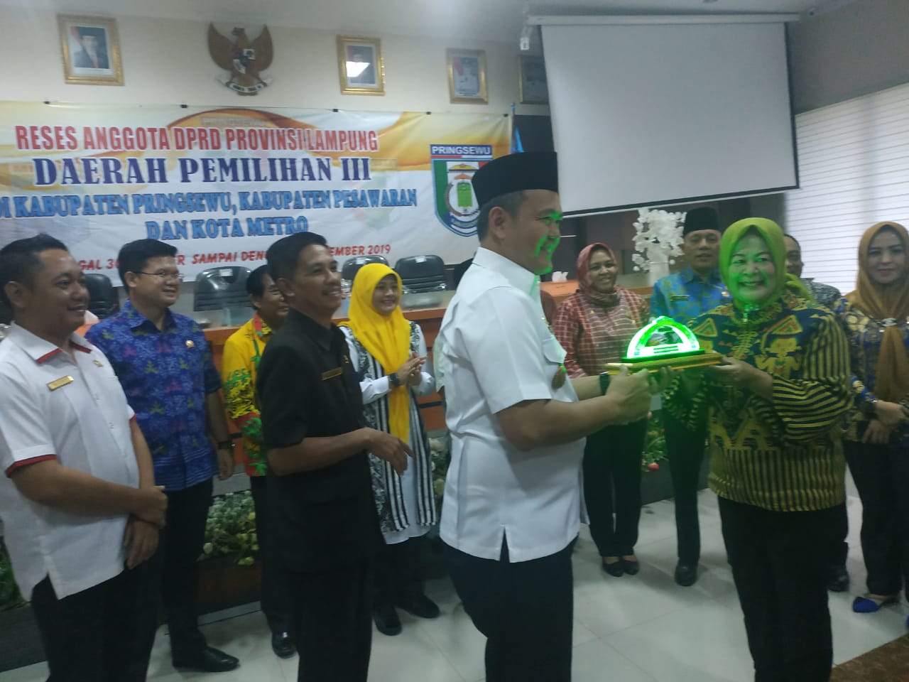 Aleg Lampung Serap Usulan Infrastruktur di Pringsewu