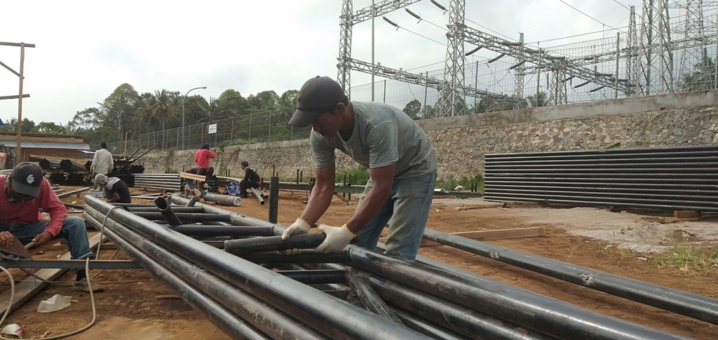 Akhir Tahun, Tahap I Pembangunan GOR Kotaagung Rampung