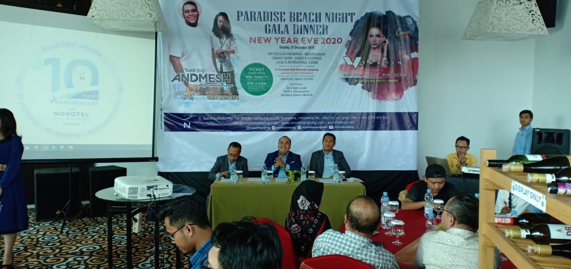 Rangkaian Acara Bakal Rayakan Satu Dekade Novotel Lampung