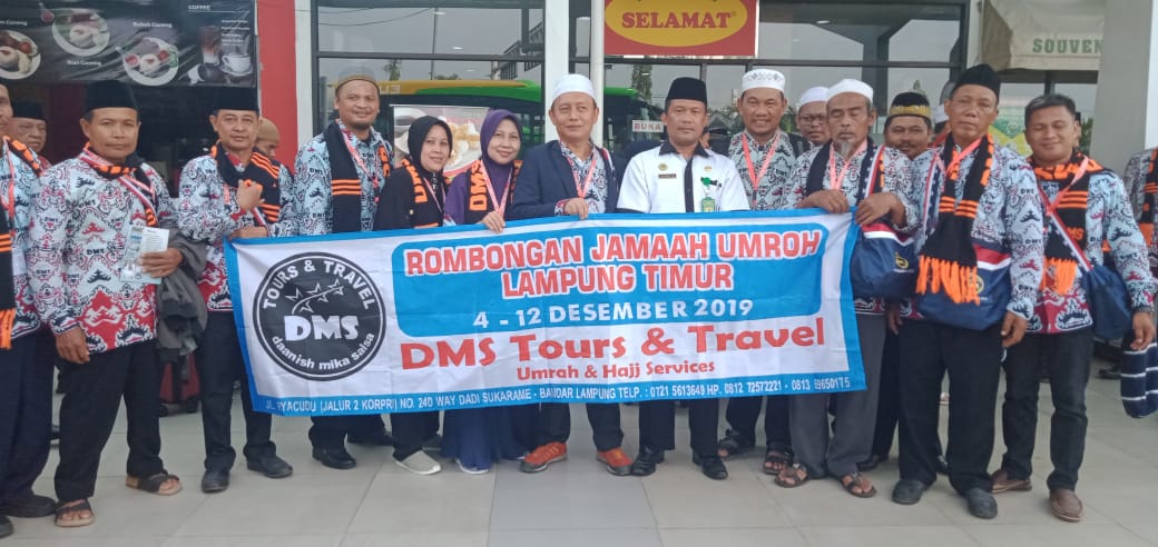 Kloter Kedua Penerbangan Umroh  Lampung-Jeddah Diberangkatkan