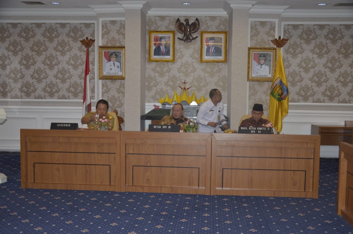 Kunker Ketua DPD RI, Arinal Beber Potensi Lampung