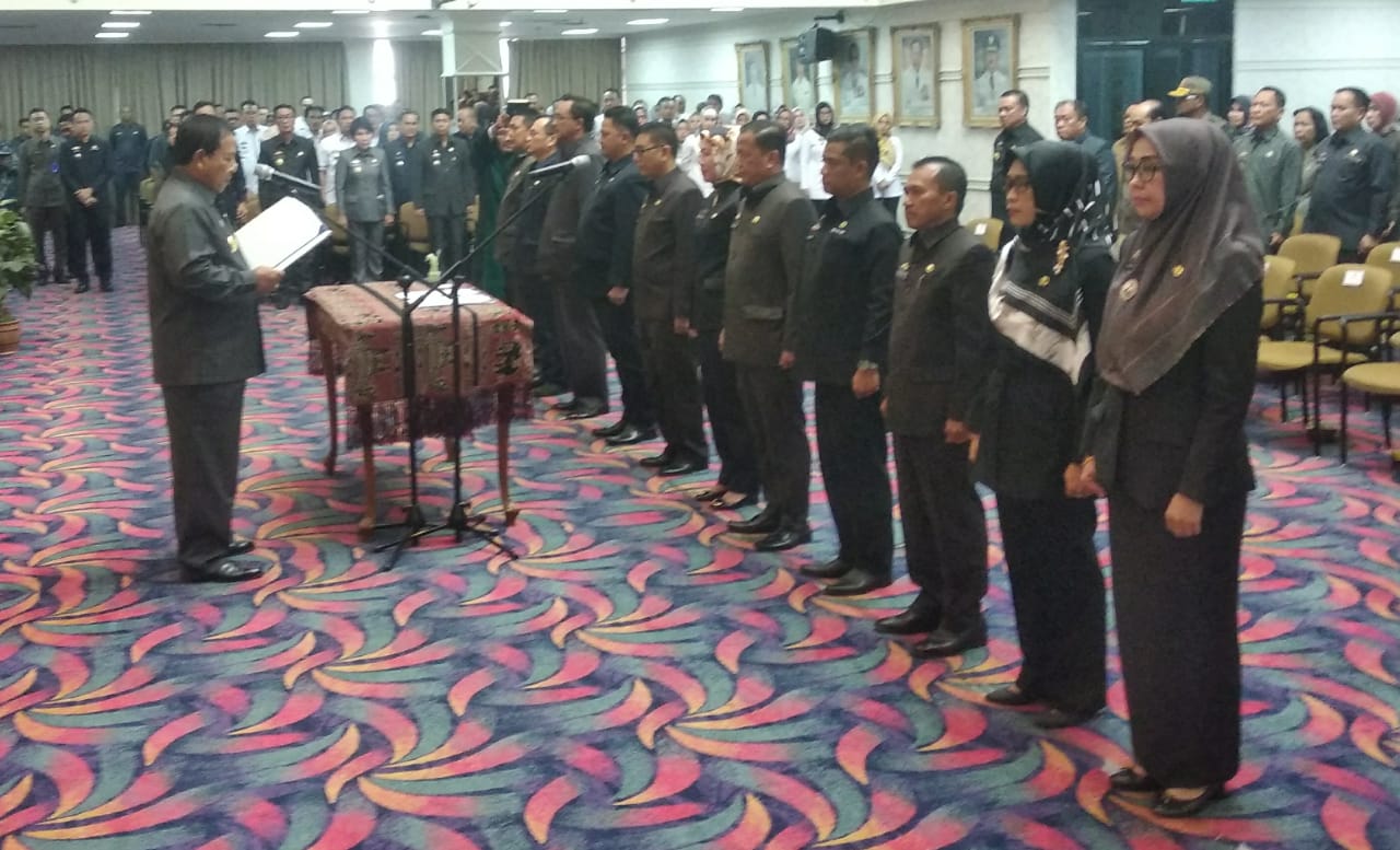 Gubernur Lampung Lantik 11 Pejabat Eselon II