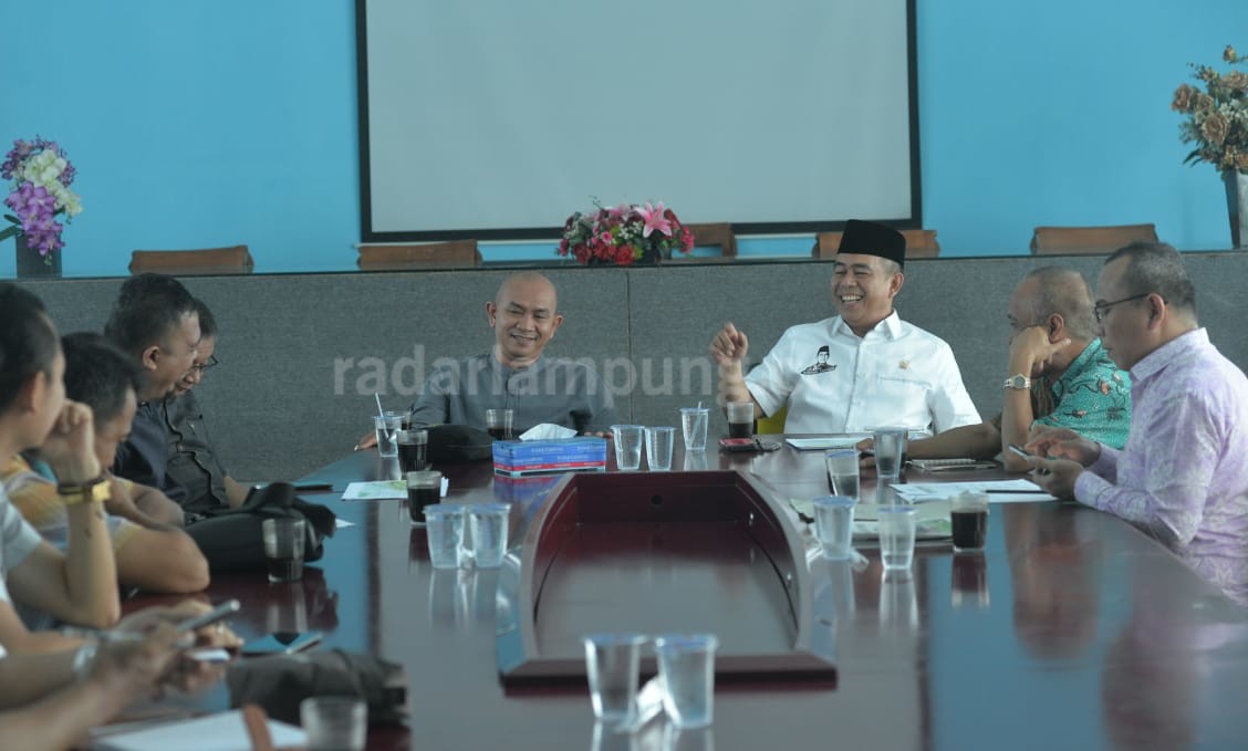 Di Graha Pena Radar Lampung, Anggota DPD RI Beber Tupoksi