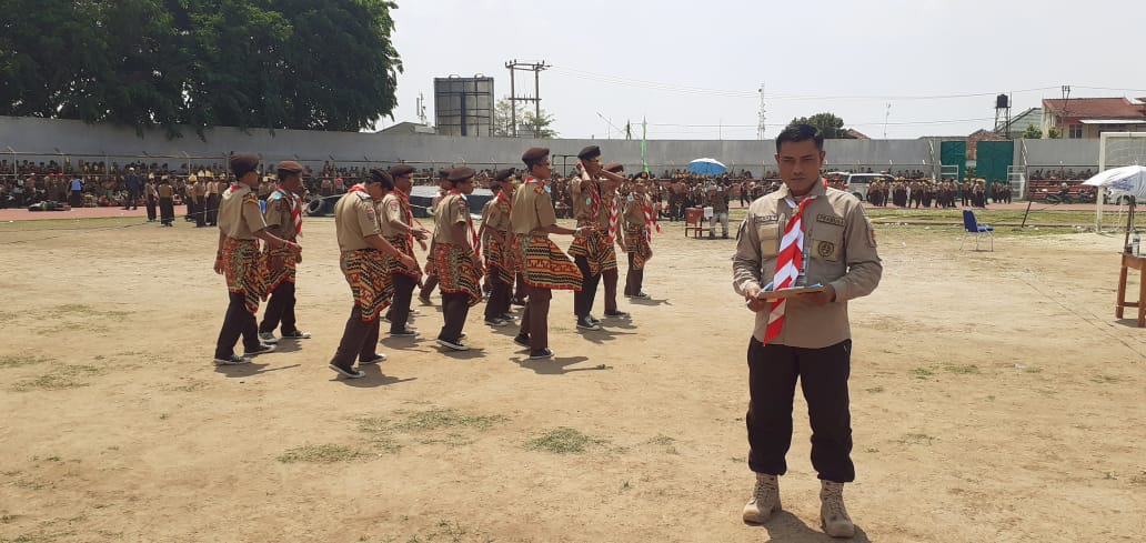 Pamong Saka Wira Kartika Kodim 0410/KBL Jadi Juri Lomba Koreografi Indonesia