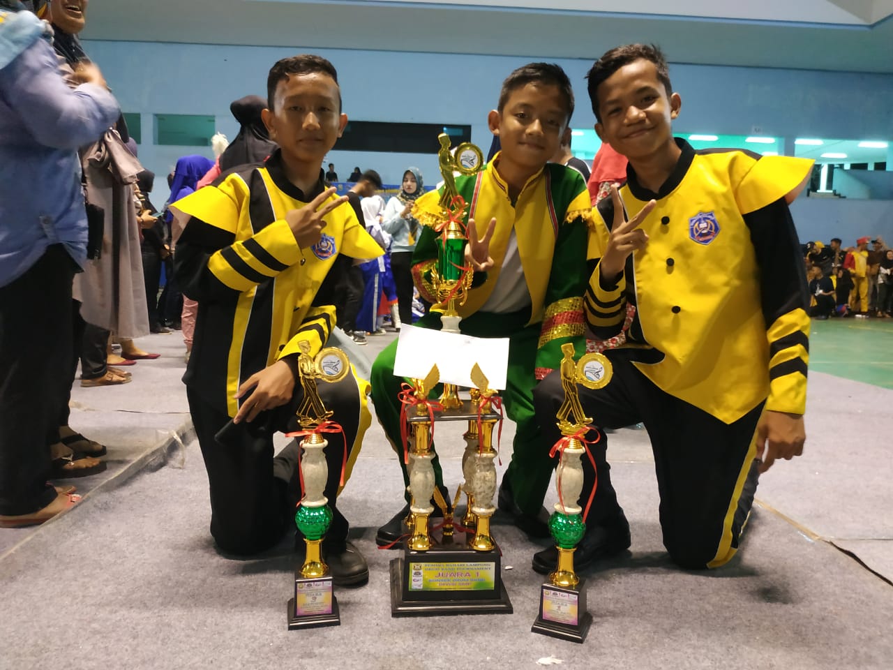 Luar Biasa! SMP Al Kautsar Juara Umum Drumband Tingkat Sumbagsel