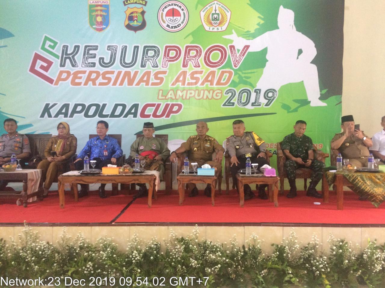 Danramil 410-04/TKT Buka Kejurnas Kapolda Cup