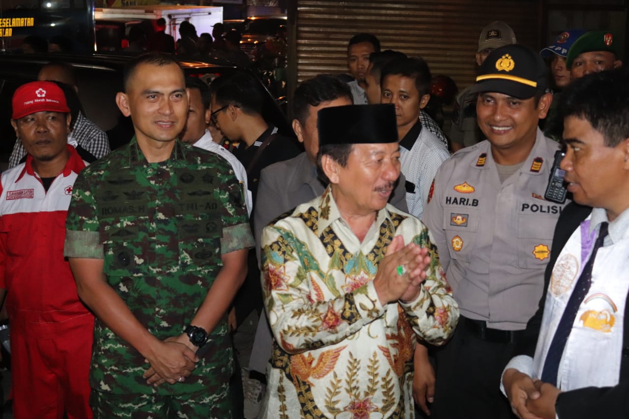 Kali Ini Bersama Walikota, Dandim 0410/KBL Kembali Pantau Keamanan Malam Misa Natal