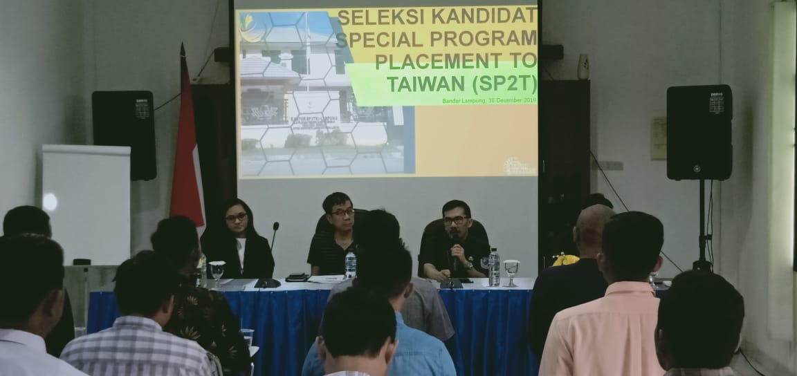 Dukung Program SP2T, BP3TKI Lampung Gelar Interview Langsung