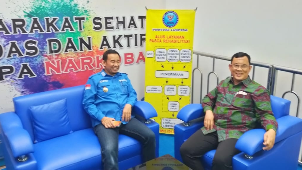 Chairman Radar Lampung Grup Apresiasi Kinerja BNNP Lampung Pasca Amankan Sabu 41,6 Kg