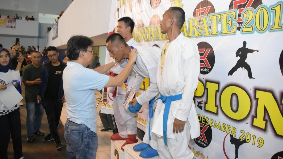 Diikuti Ribuan Peserta, Darmajaya Open Tournament & Festival Karate 2019 Sukses