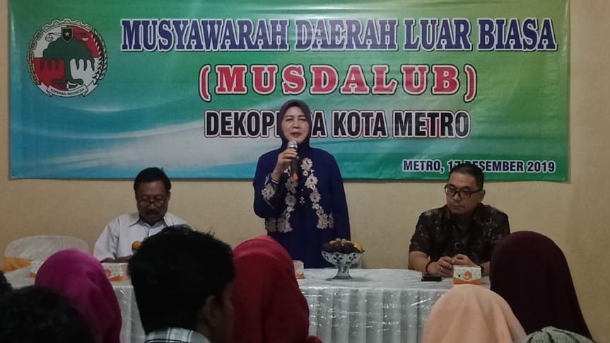 Gantikan Juniansyah, Megasari Jabat Ketua Dekopinda Metro