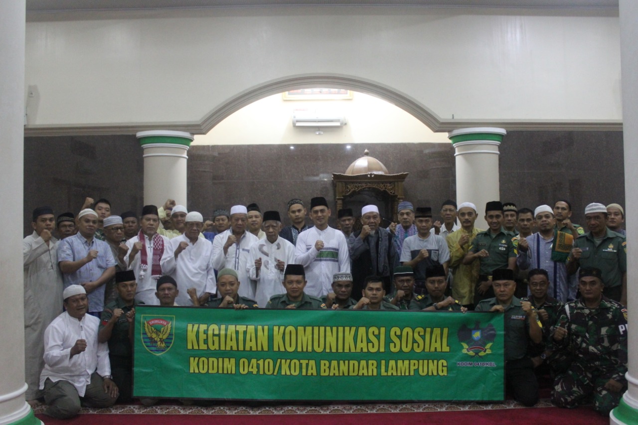 Dandim 0410/KBL Laksanakan Kegiatan Manunggal Subuh