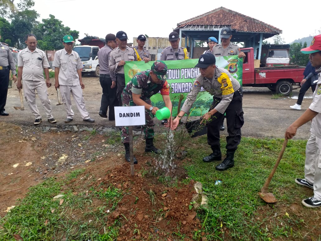 Babinsa Beringin Raya Hadiri Penanaman Seribu Pohon