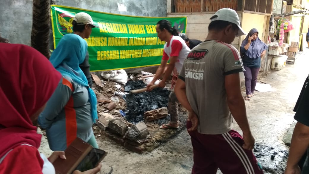 Kodim 0410/KBL Gelar Kegiatan Karya Bhakti Jumat Bersih