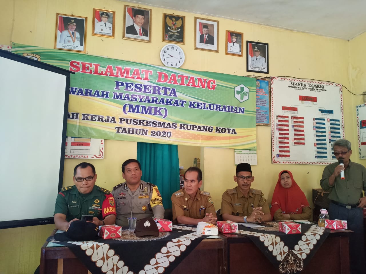 Babinsa Kupang Teba Hadiri MMK