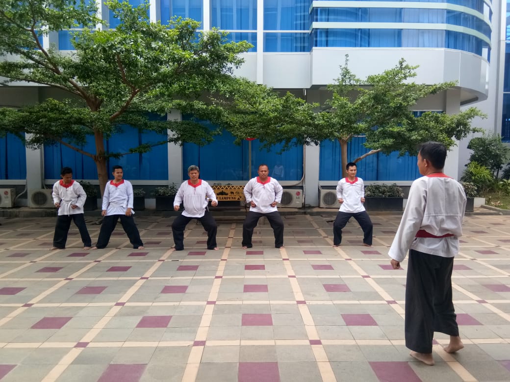 Latihan Bela Diri Anggota 410-05/TKP dan LPMP