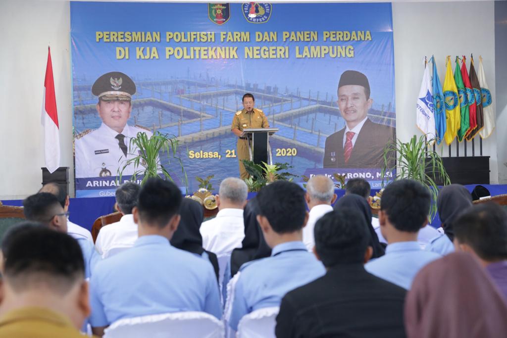 Arinal Pacu Produksi Perikanan Laut Lampung