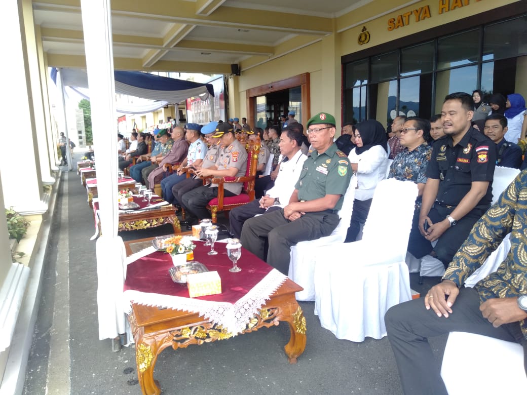 Danramil 410-03/TBU Hadiri HUT ke-39 Satpam di Polda Lampung