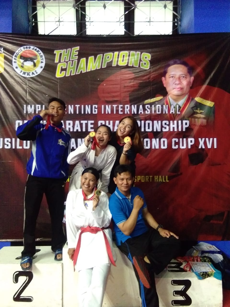 Atlet Karate UBL Borong 4 Medali