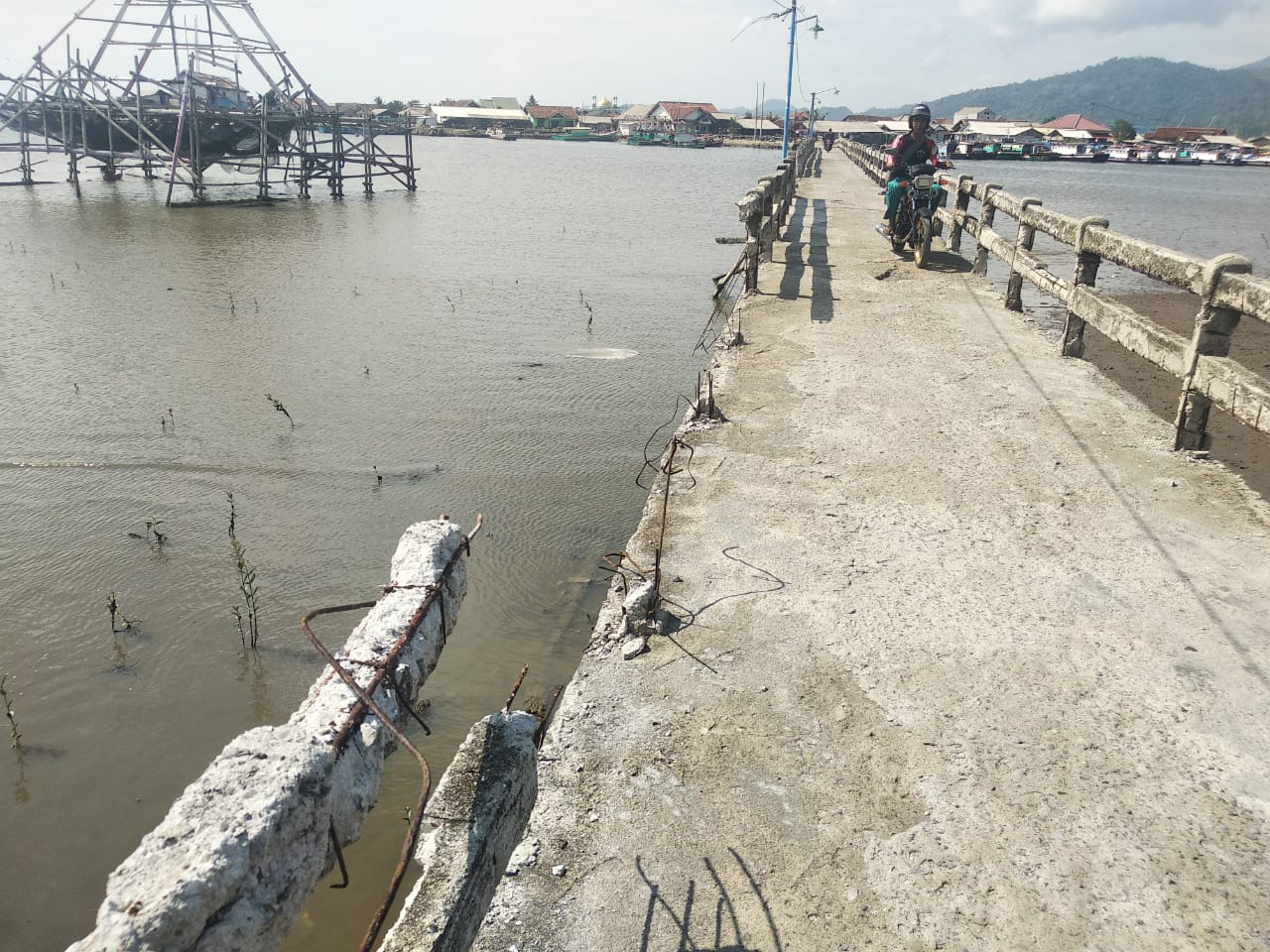 Herman HN Janji, Tahun Depan Jembatan Pulau Pasaran Diperbaiki
