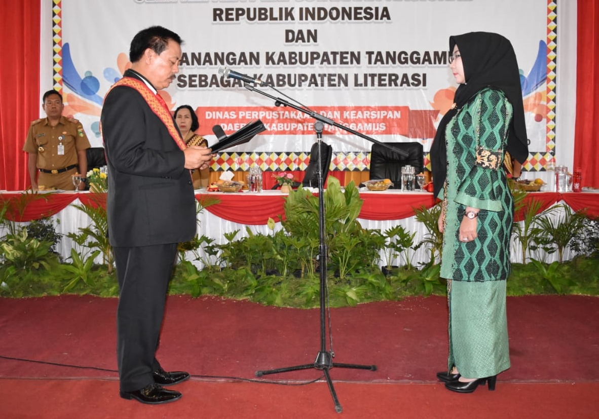 Bupati Dewi Jadi Bunda Literasi Tanggamus