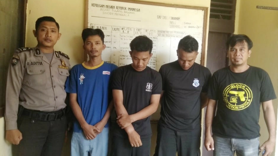 Maling 100 Kg Besi Milik Perusahaan, Tiga Warga Menggala Diciduk Polisi