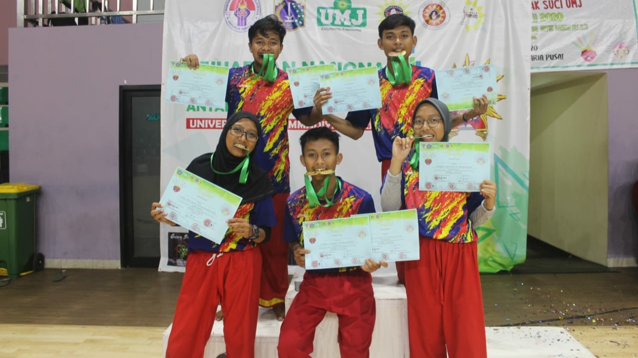 Enam Mahasiswa IIB Darmajaya Juara Kejuaraan Nasional Tapak Suci