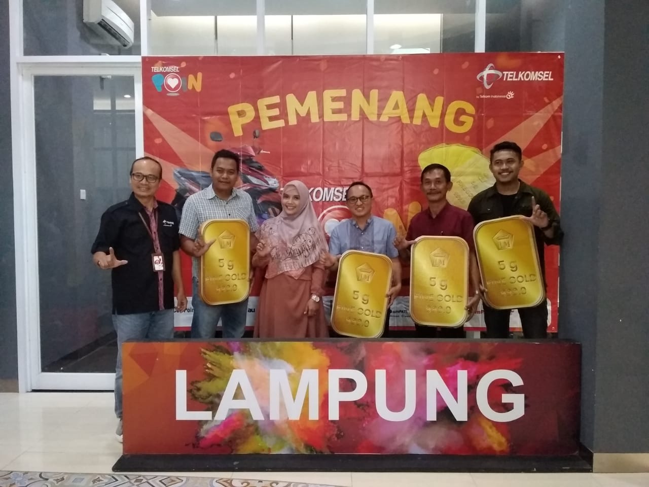 Ini Dia Pemenang Racing Emas Telkomsel Lampung !