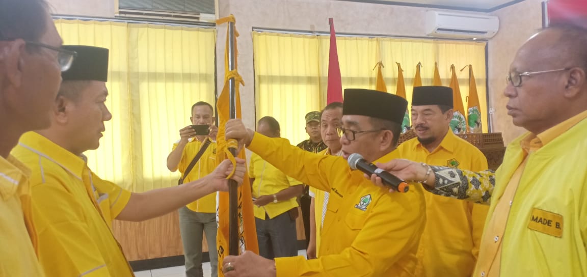 Selamat, Putra Jaya Umar Pimpin Golkar Tubaba