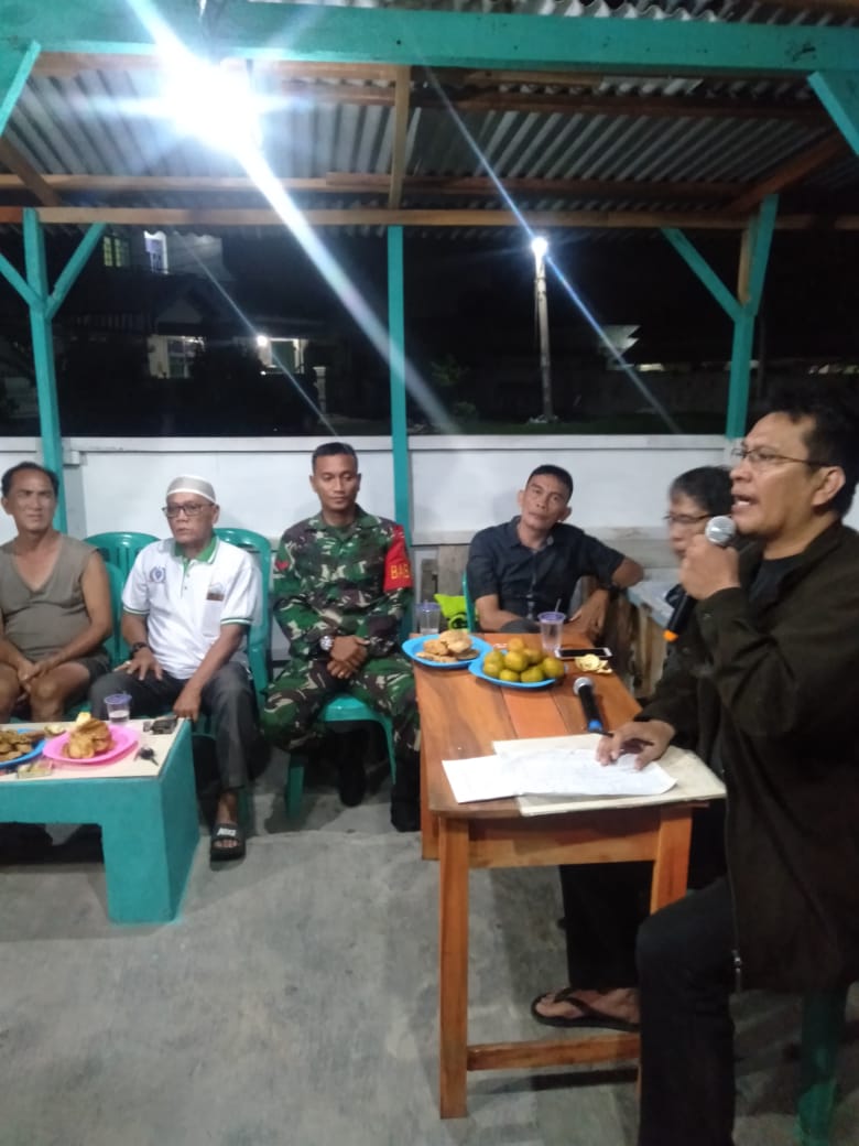 Babinsa Kota Karang Hadiri Pemilihan Forum Warga